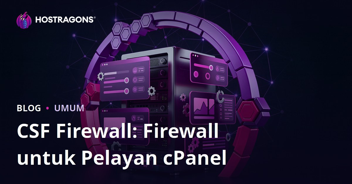 CSF Firewall: Tembok Api Untuk Pelayan cPanel