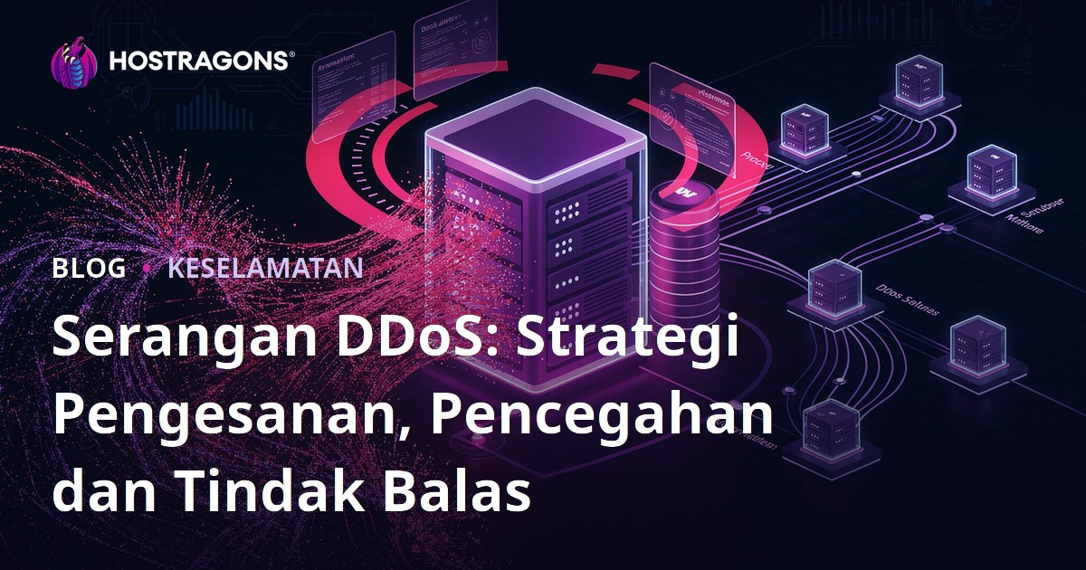 Serangan DDoS: Strategi Pengesanan, Pencegahan dan Tindak Balas