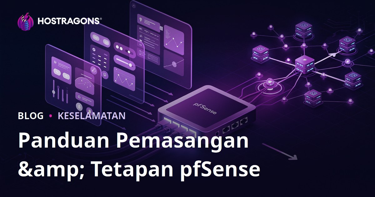 Panduan Pemasangan & Tetapan pfSense