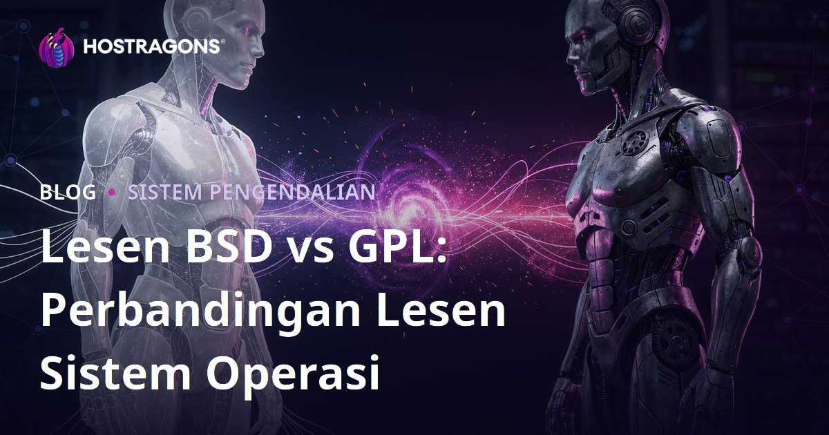 Lesen BSD vs GPL: Perbandingan Lesen Sistem Operasi