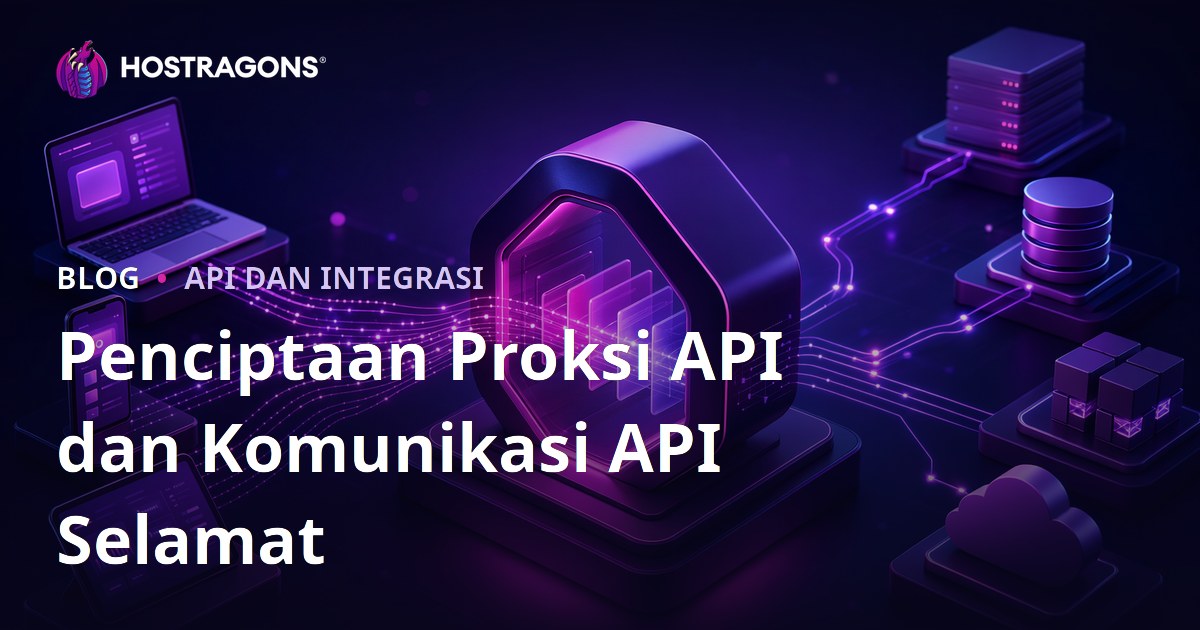 Penciptaan Proksi API dan Komunikasi API Selamat