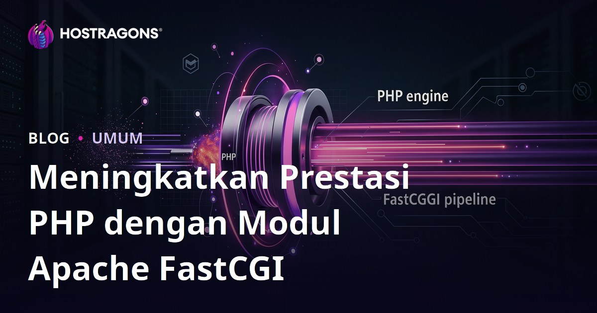 Meningkatkan Prestasi PHP dengan Modul Apache FastCGI