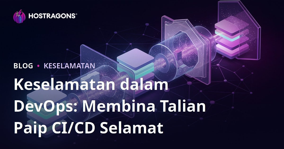 Keselamatan dalam DevOps: Membina Talian Paip CI/CD Selamat
