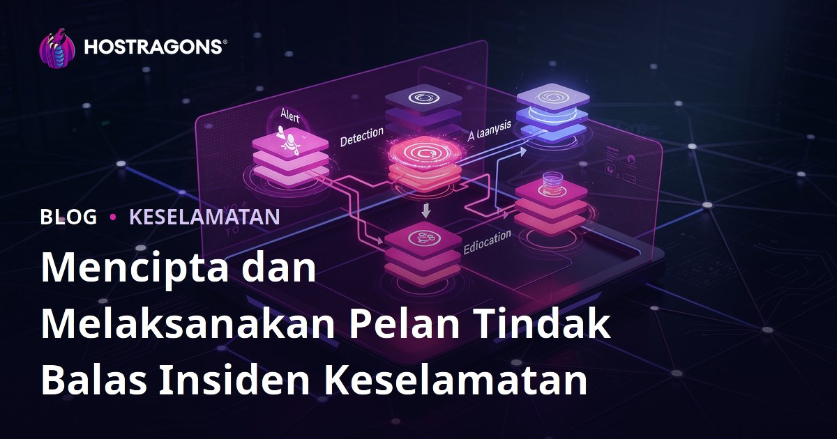 Mencipta dan Melaksanakan Pelan Tindak Balas Insiden Keselamatan
