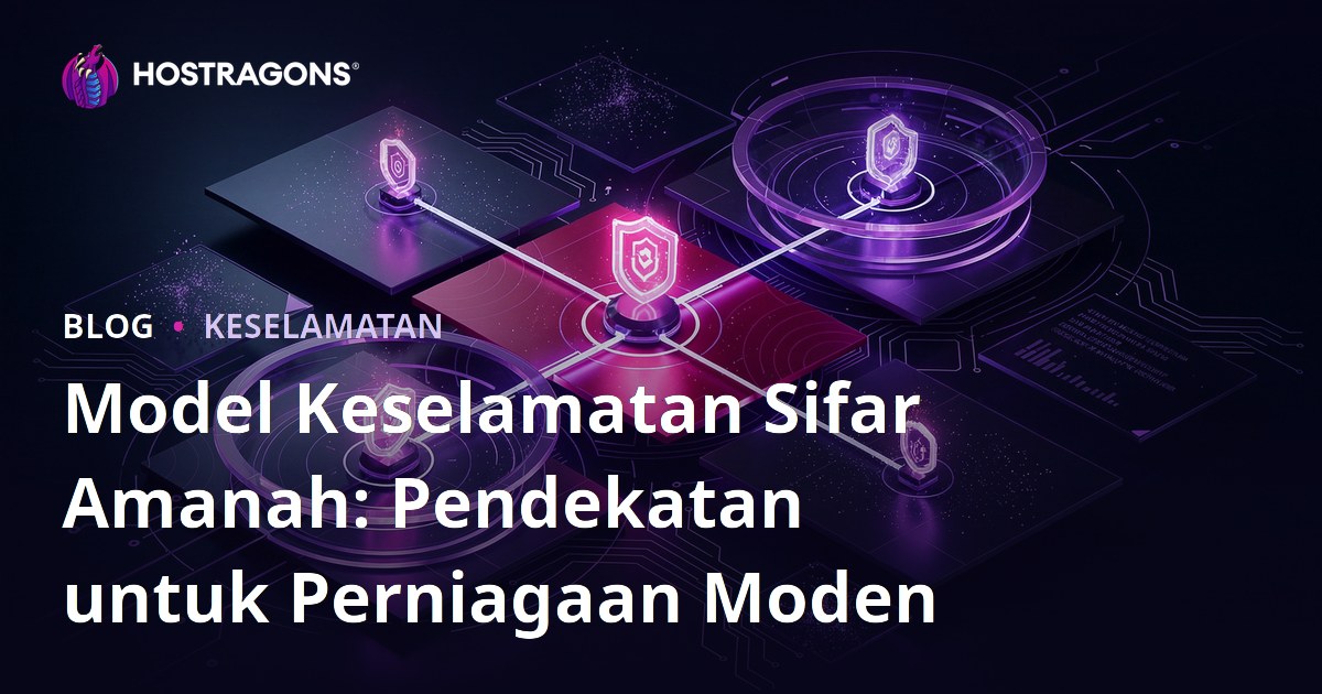 Model Keselamatan Sifar Amanah: Pendekatan untuk Perniagaan Moden