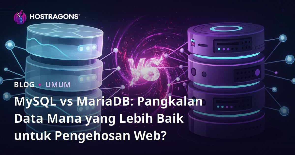 MySQL vs MariaDB: Pangkalan Data Mana yang Lebih Baik untuk Pengehosan Web?