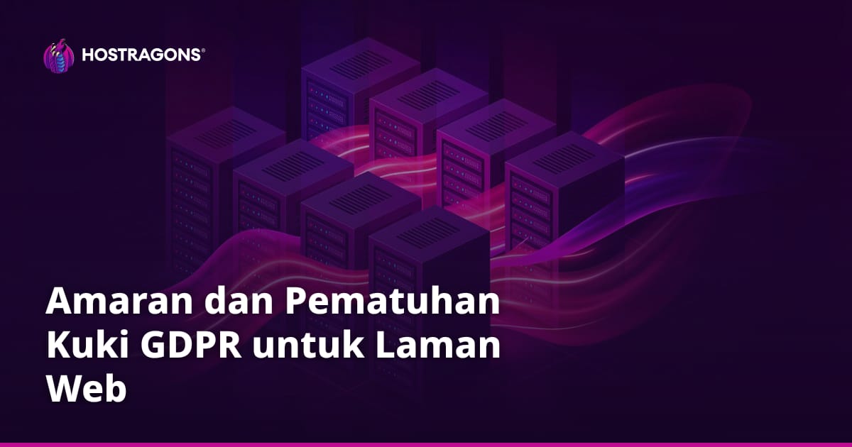 Amaran dan Pematuhan Kuki GDPR untuk Laman Web
