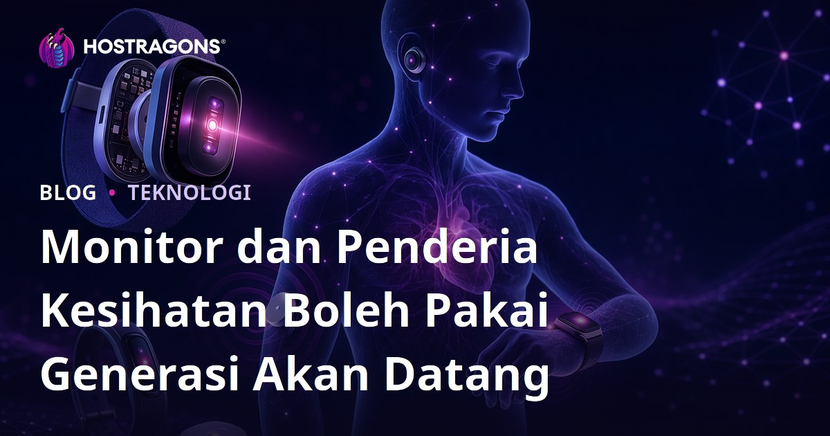 Monitor dan Penderia Kesihatan Boleh Pakai Generasi Akan Datang