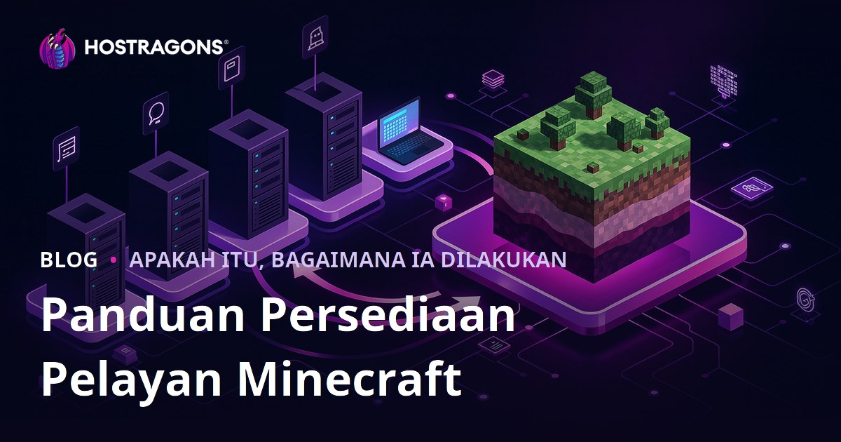 Panduan Persediaan Pelayan Minecraft