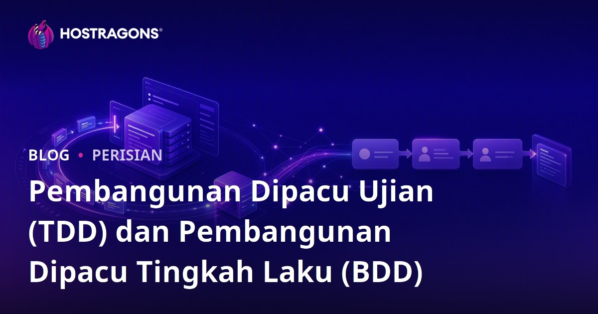 Pembangunan Dipacu Ujian (TDD) dan Pembangunan Dipacu Tingkah Laku (BDD)