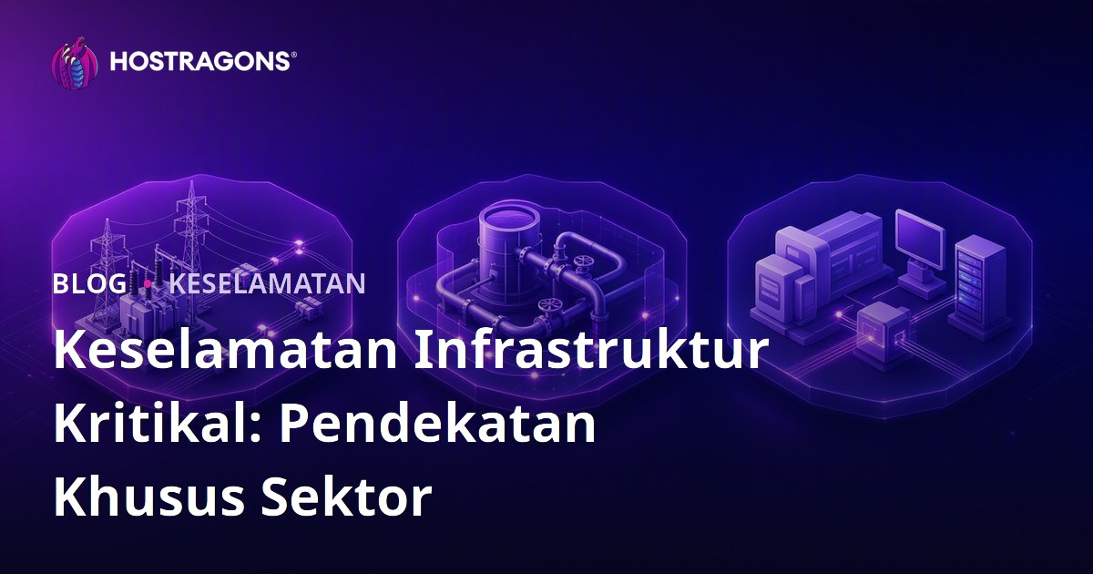 Keselamatan Infrastruktur Kritikal: Pendekatan Khusus Sektor