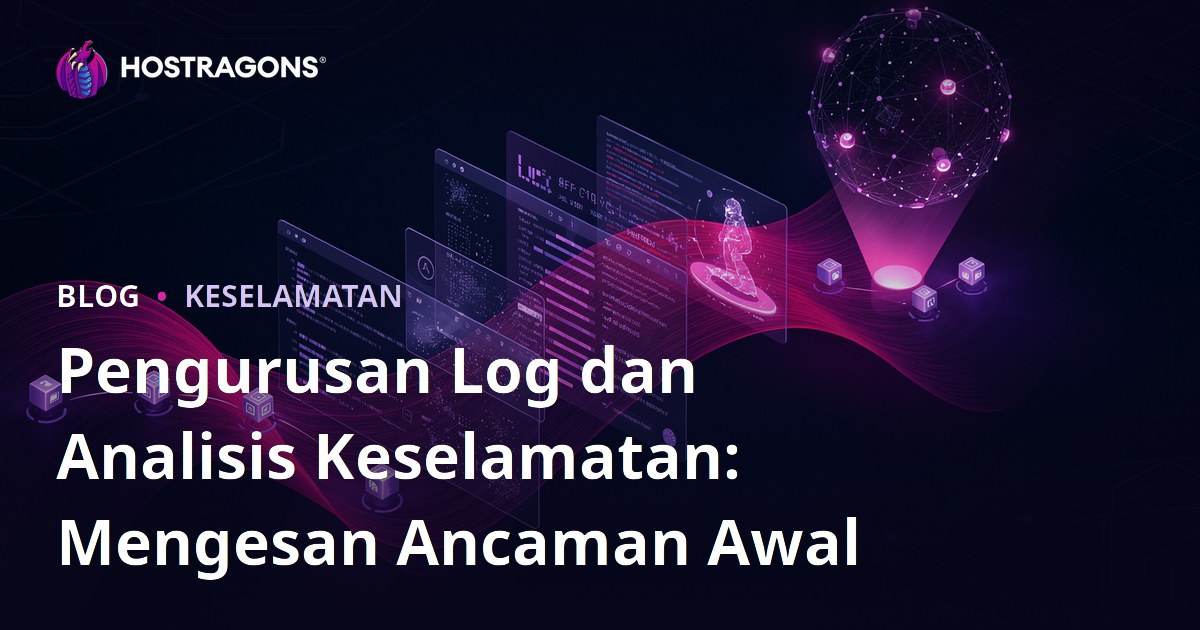 Pengurusan Log dan Analisis Keselamatan: Mengesan Ancaman Awal