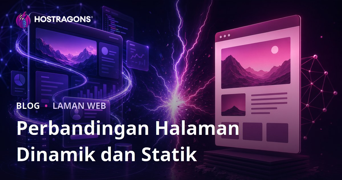 Perbandingan Halaman Dinamik dan Statik