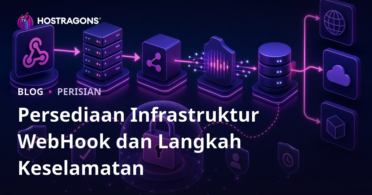 Persediaan Infrastruktur WebHook dan Langkah Keselamatan