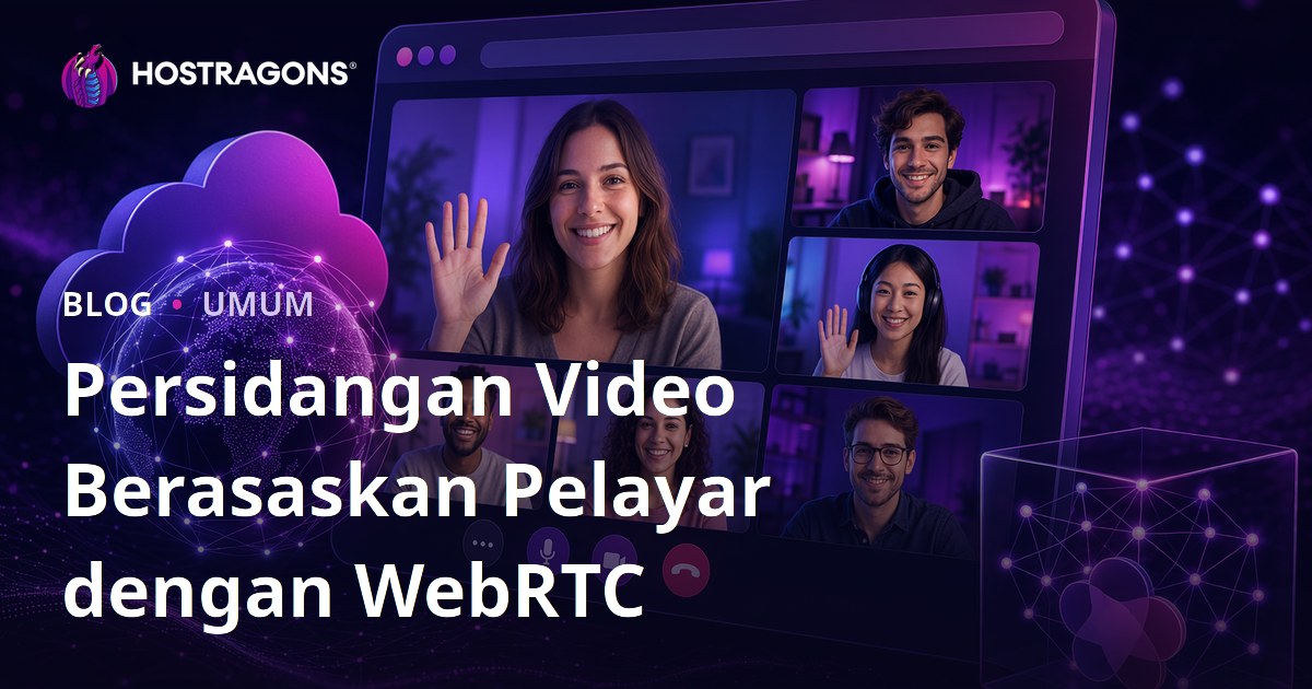 Persidangan Video Berasaskan Pelayar dengan WebRTC