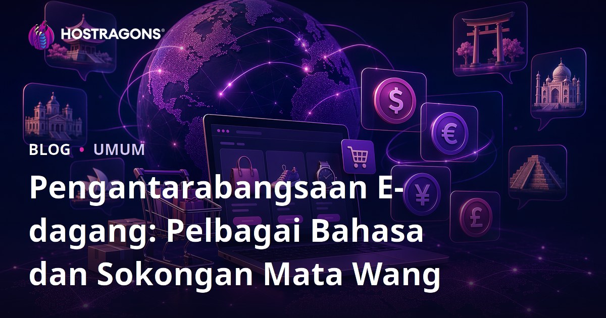 Pengantarabangsaan E-dagang: Pelbagai Bahasa dan Sokongan Mata Wang