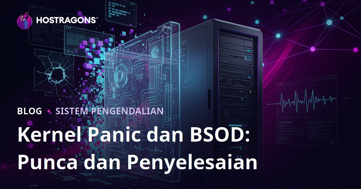 Kernel Panic dan BSOD: Punca dan Penyelesaian