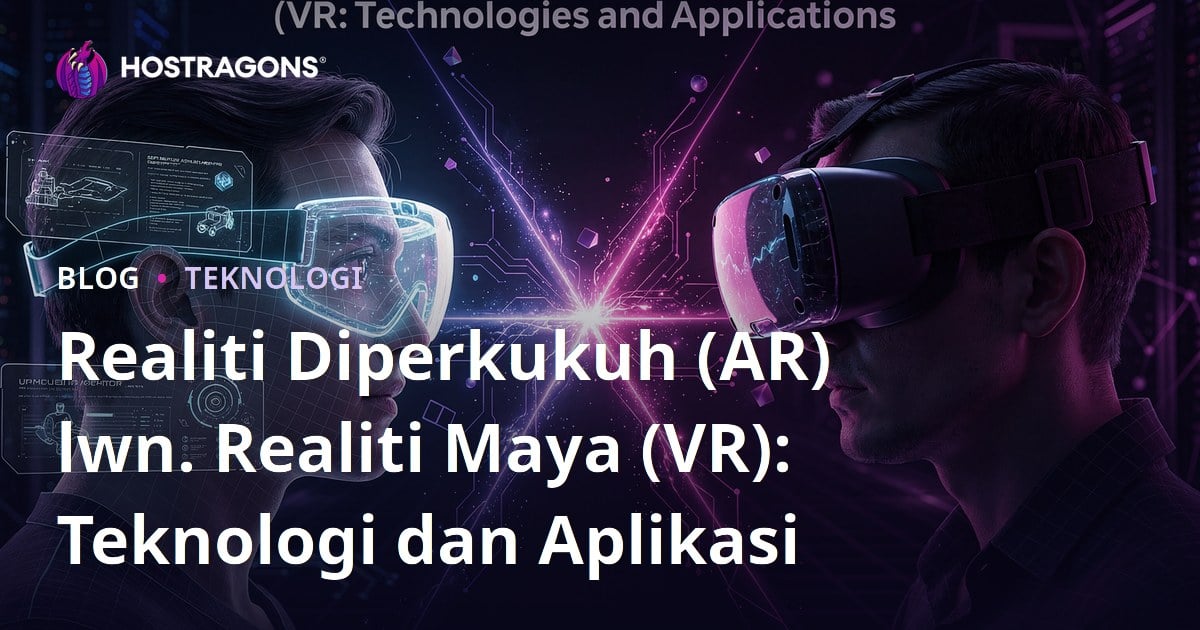 Realiti Diperkukuh (AR) lwn. Realiti Maya (VR): Teknologi dan Aplikasi