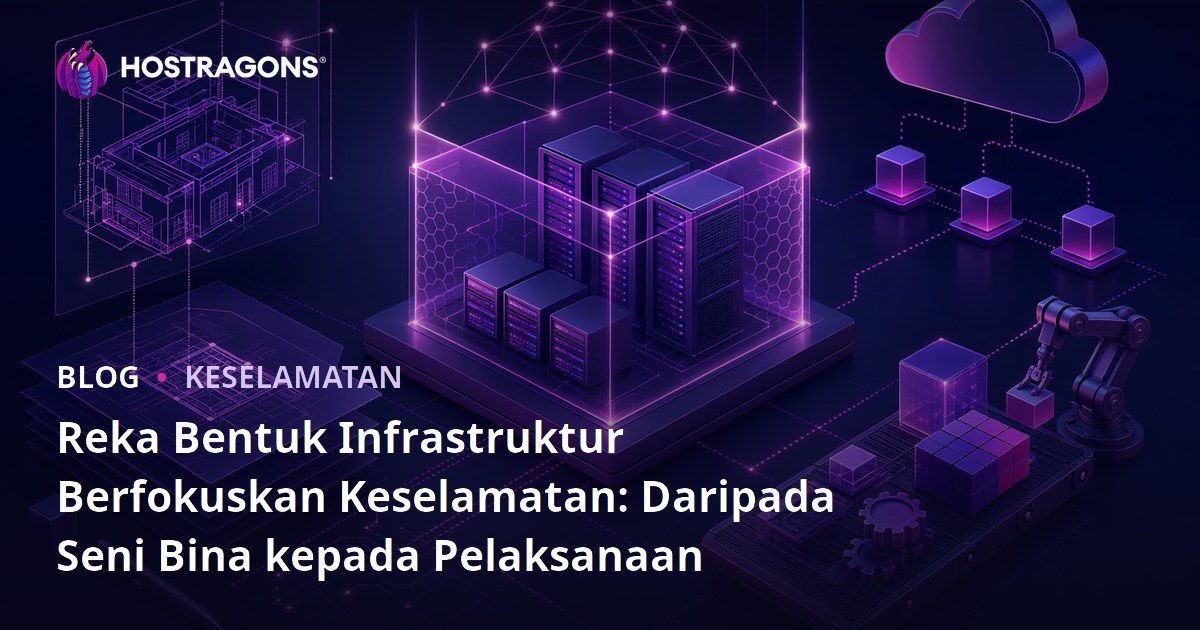 Reka Bentuk Infrastruktur Berfokuskan Keselamatan: Daripada Seni Bina kepada Pelaksanaan