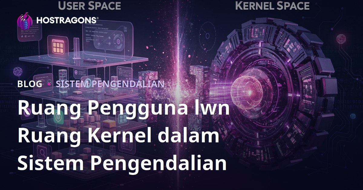 Ruang Pengguna lwn Ruang Kernel dalam Sistem Pengendalian