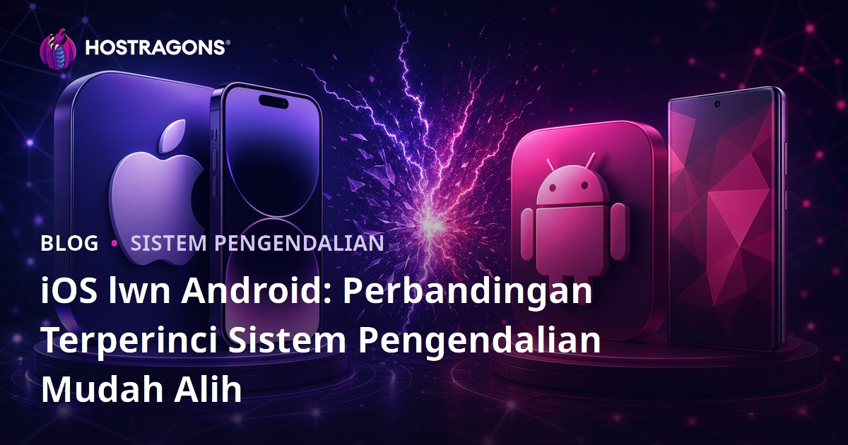 iOS lwn Android: Perbandingan Terperinci Sistem Pengendalian Mudah Alih