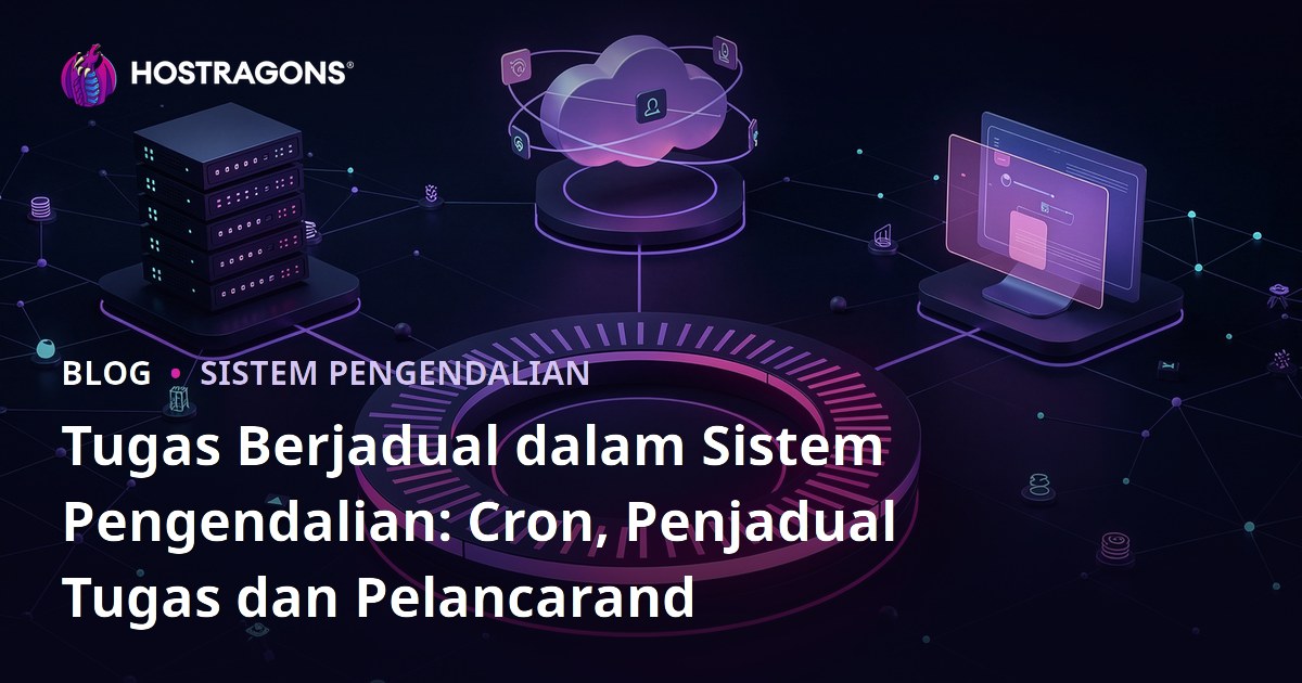 Tugas Berjadual dalam Sistem Pengendalian: Cron, Penjadual Tugas dan Pelancarand