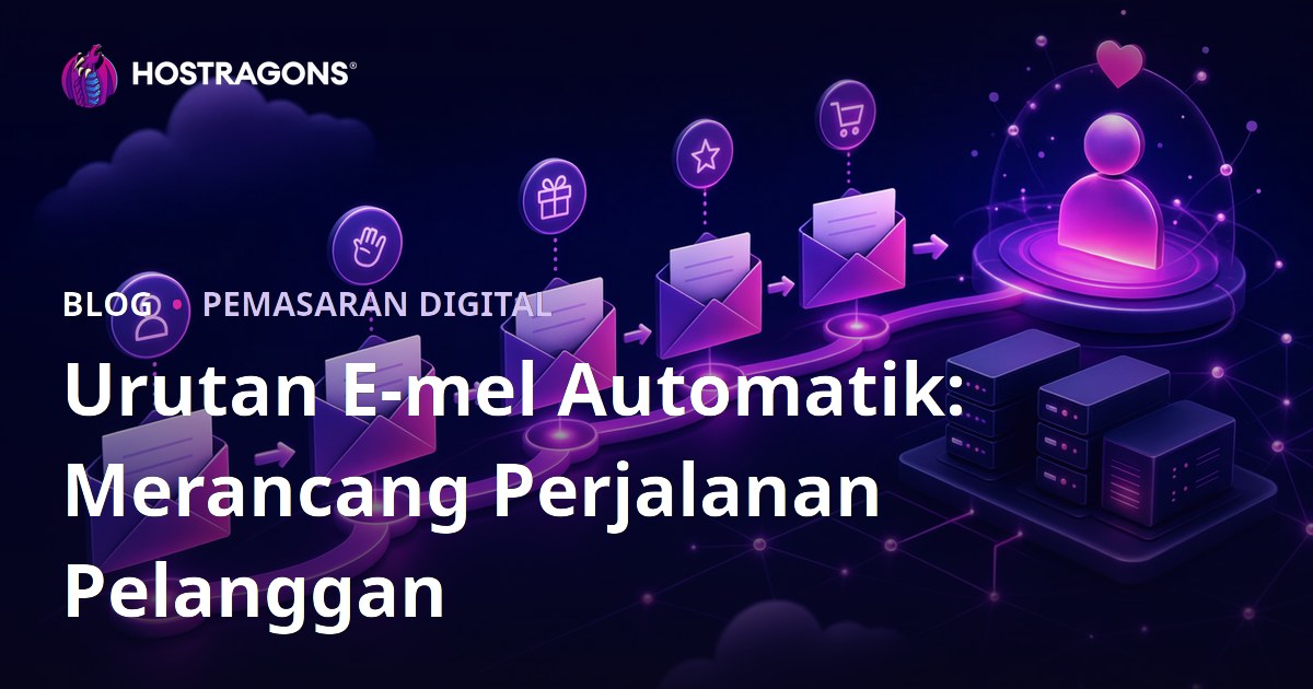 Urutan E-mel Automatik: Merancang Perjalanan Pelanggan