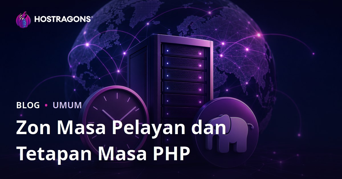 Zon Masa Pelayan dan Tetapan Masa PHP