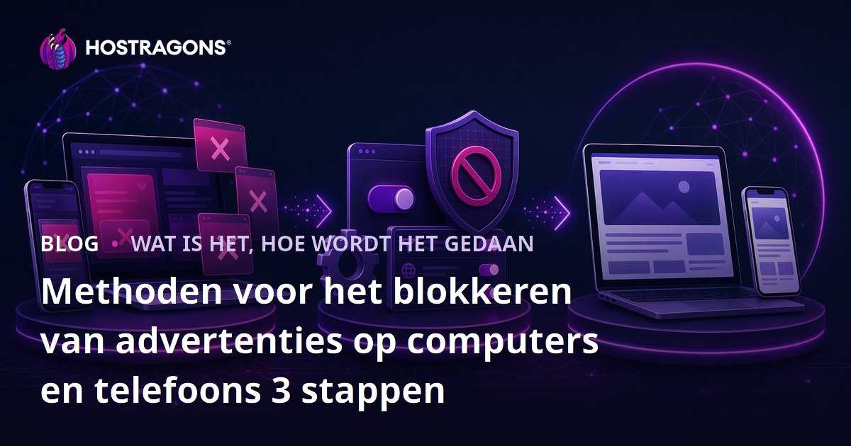 Methoden voor het blokkeren van advertenties op computers en telefoons 3 stappen