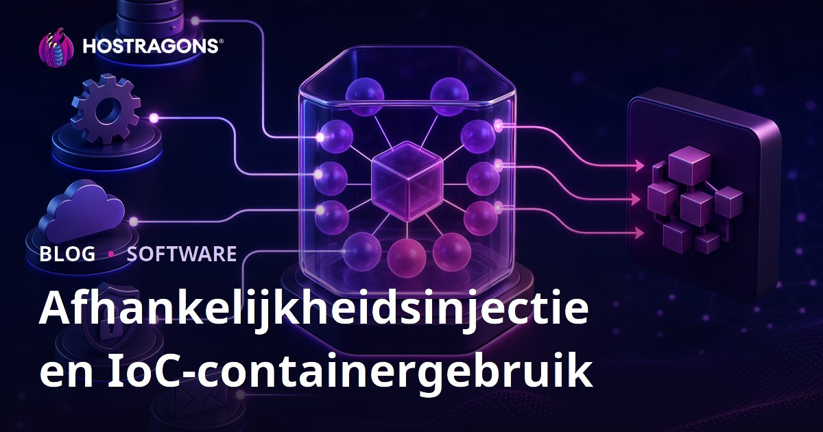 Afhankelijkheidsinjectie en IoC-containergebruik