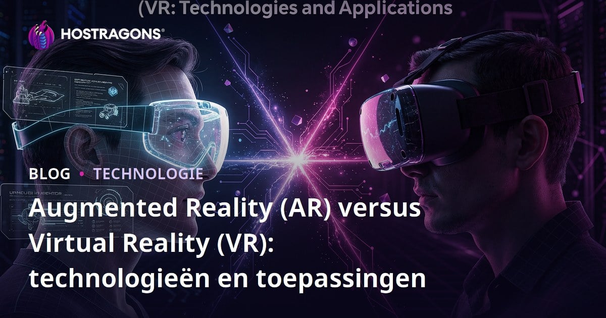 Augmented Reality (AR) versus Virtual Reality (VR): technologieën en toepassingen