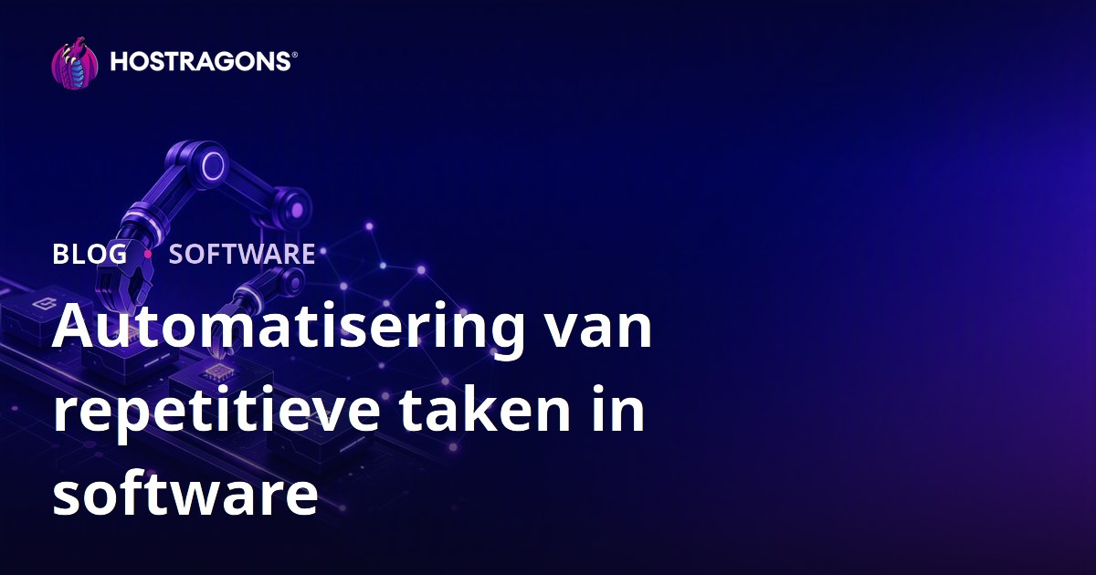 Automatisering van repetitieve taken in software