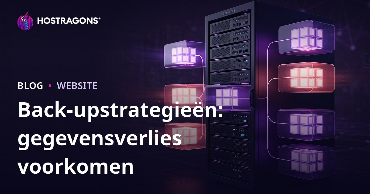 Back-upstrategieën: gegevensverlies voorkomen