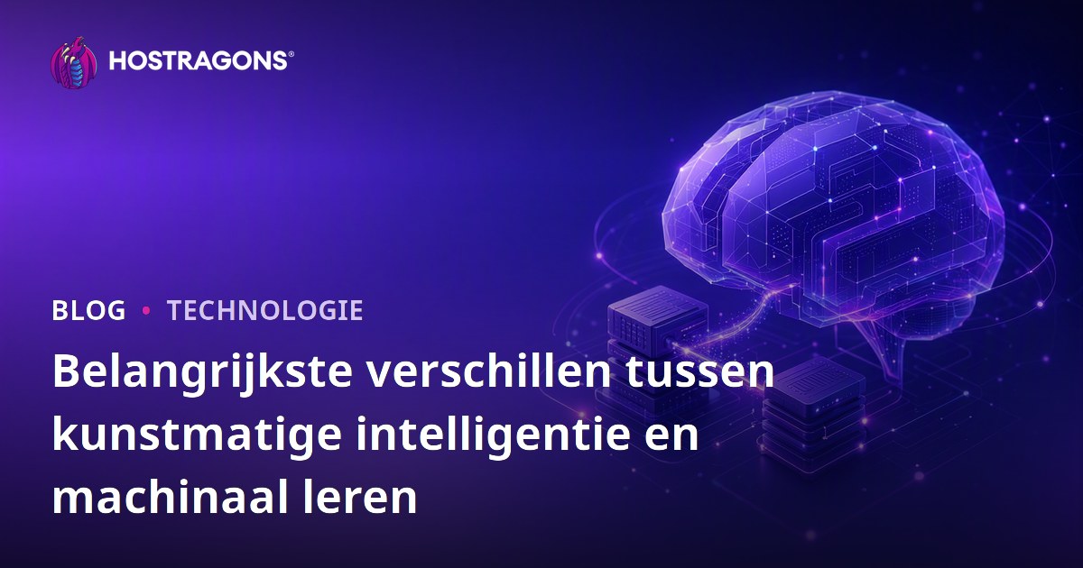 Belangrijkste verschillen tussen kunstmatige intelligentie en machinaal leren