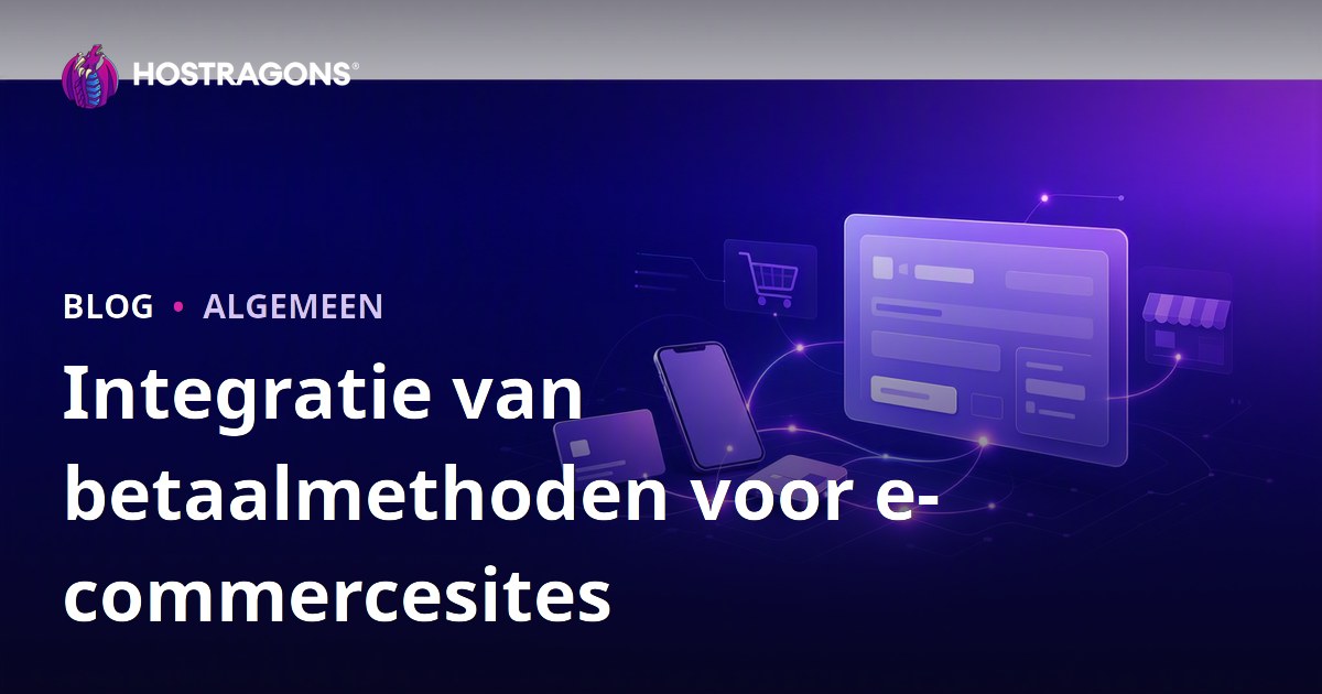 Integratie van betaalmethoden voor e-commercesites