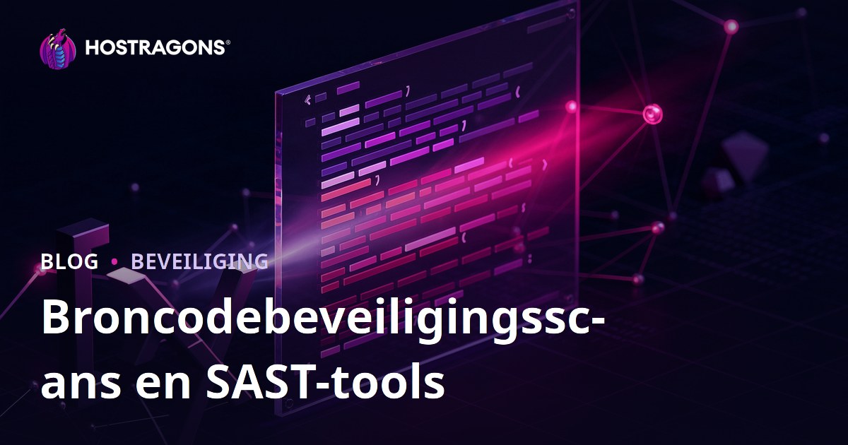 Broncodebeveiligingsscans en SAST-tools