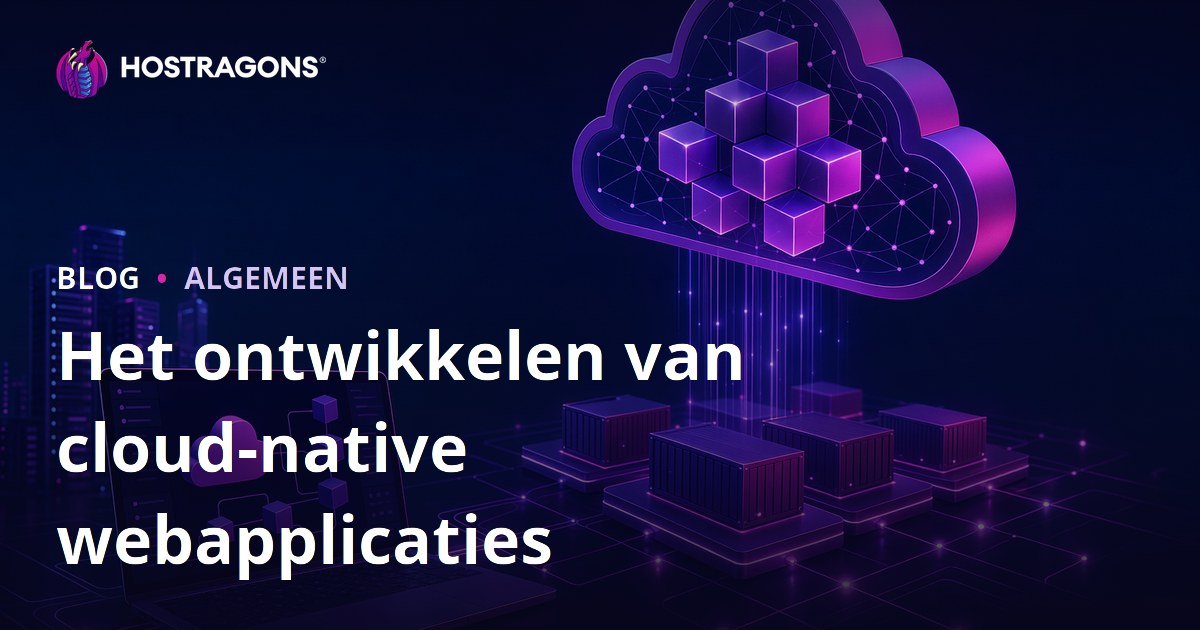 Het ontwikkelen van cloud-native webapplicaties