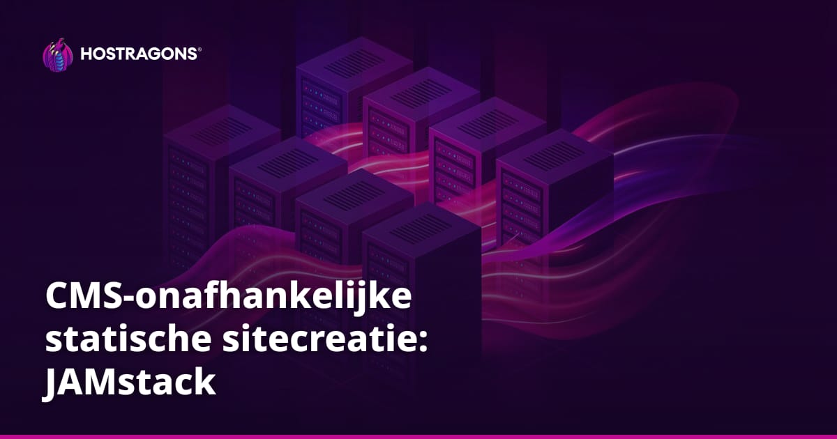 CMS-onafhankelijke statische sitecreatie: JAMstack