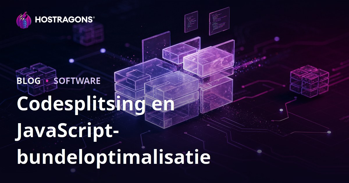 Codesplitsing en JavaScript-bundeloptimalisatie