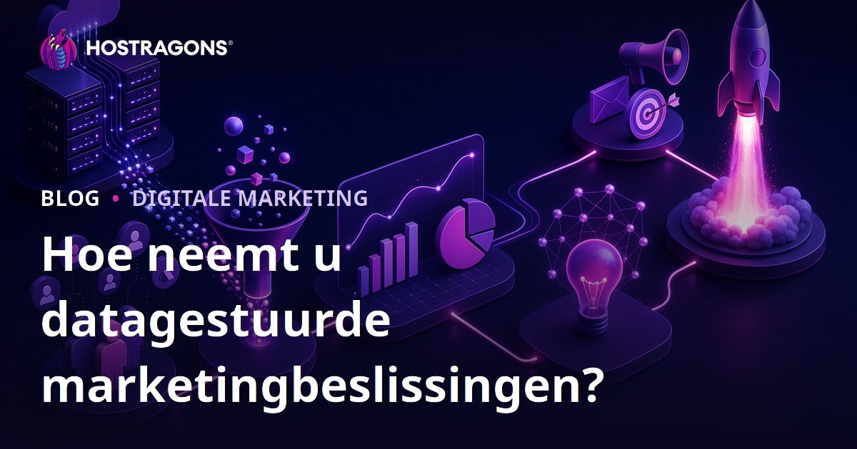 Hoe neemt u datagestuurde marketingbeslissingen?