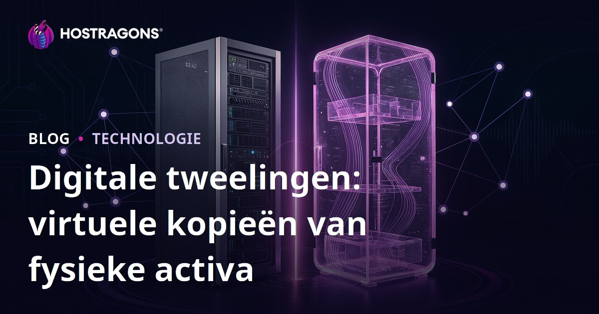 Digitale tweelingen: virtuele kopieën van fysieke activa