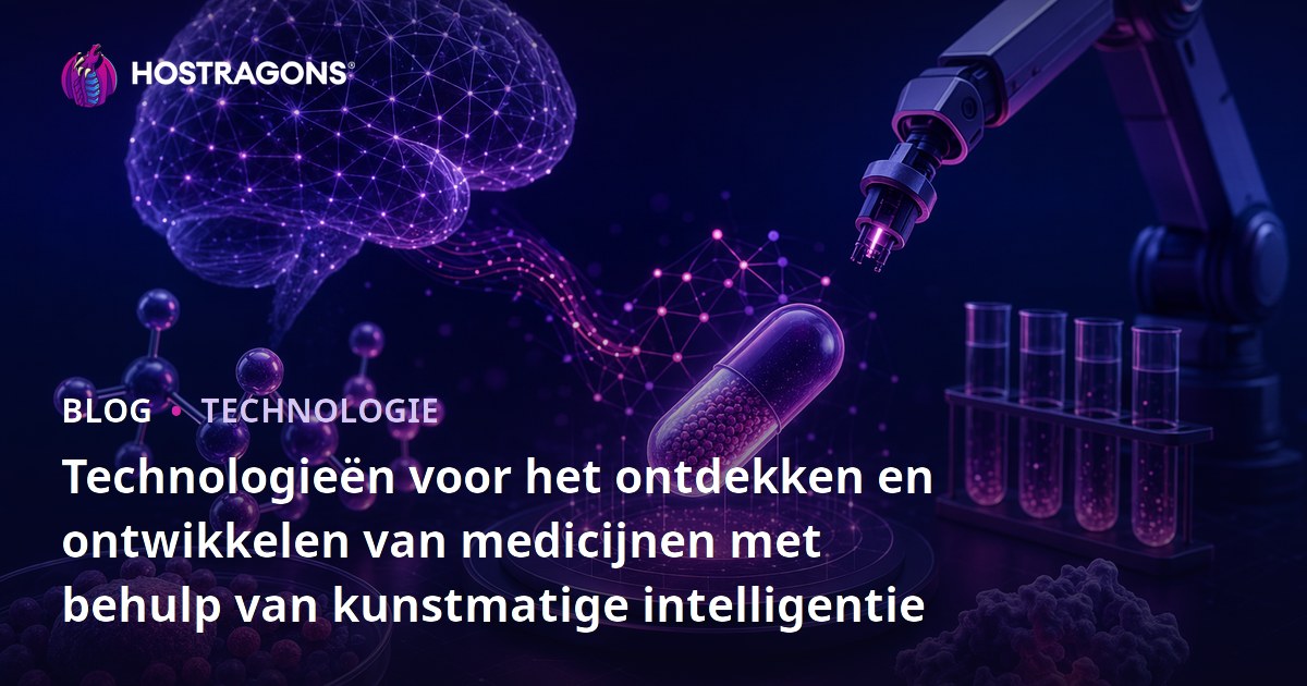 Technologieën voor het ontdekken en ontwikkelen van medicijnen met behulp van kunstmatige intelligentie