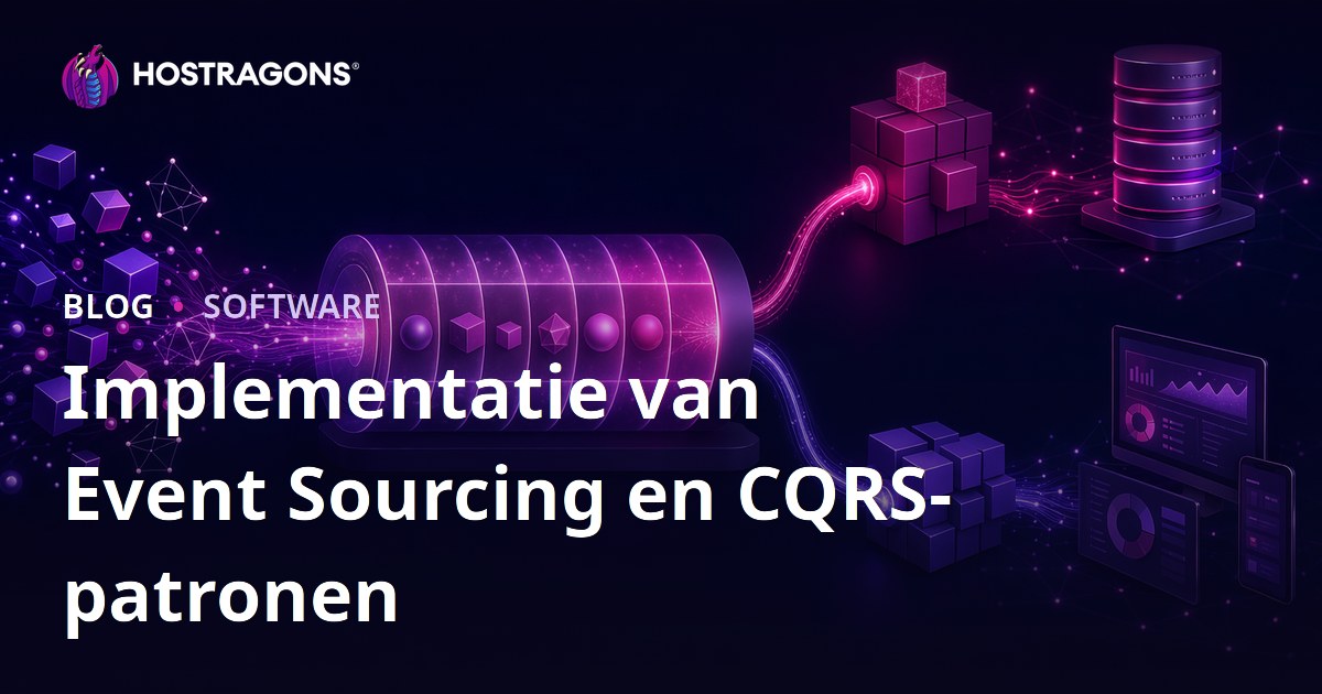Implementatie van Event Sourcing en CQRS-patronen