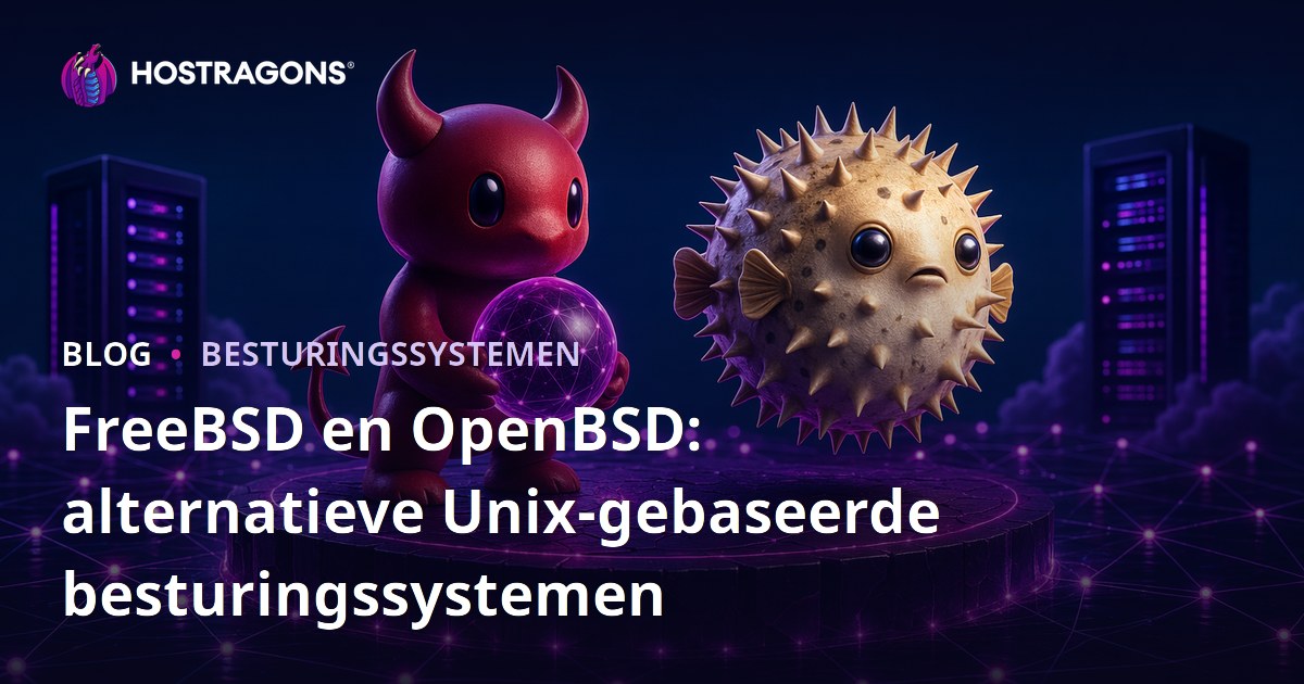 FreeBSD en OpenBSD: alternatieve Unix-gebaseerde besturingssystemen