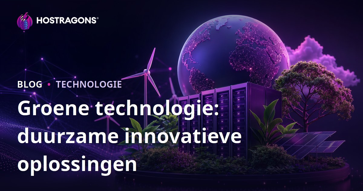 Groene technologie: duurzame innovatieve oplossingen