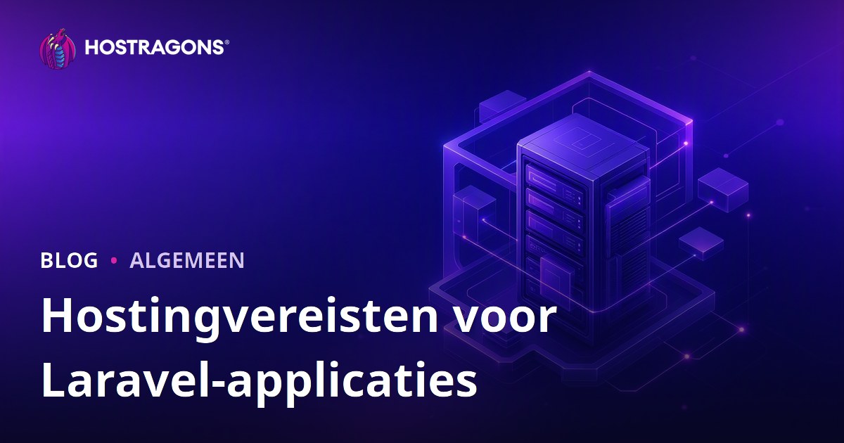 Hostingvereisten voor Laravel-applicaties