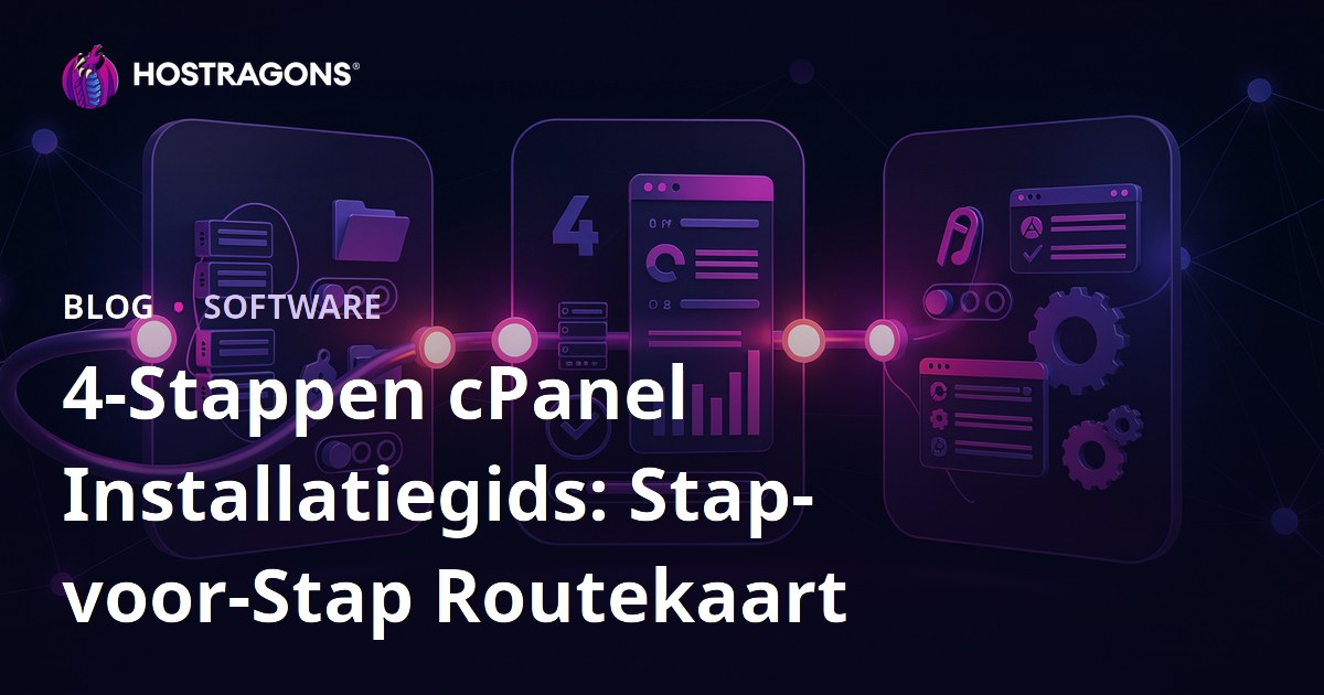 4-Stappen cPanel Installatiegids: Stap-voor-Stap Routekaart