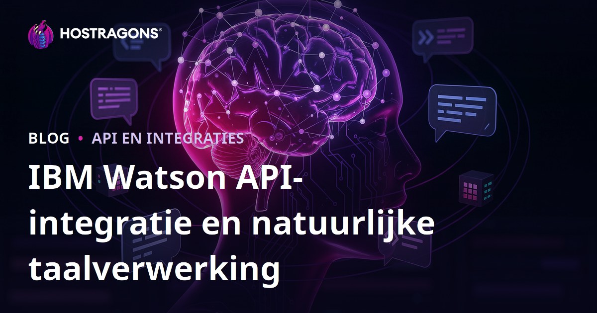 IBM Watson API-integratie en natuurlijke taalverwerking