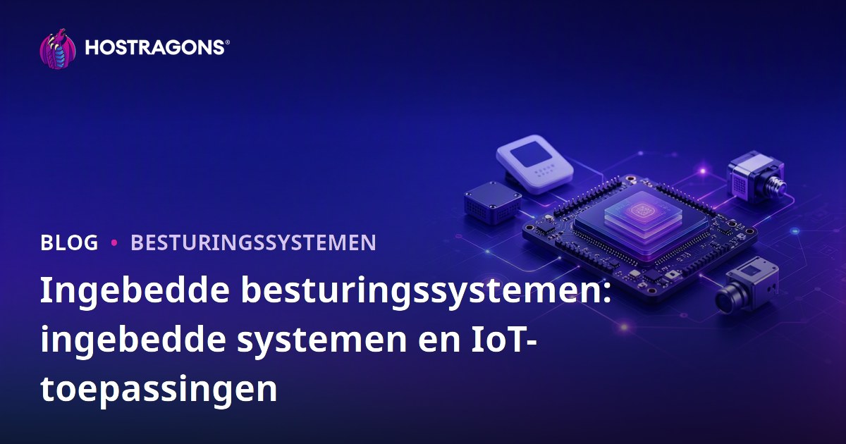 Ingebedde besturingssystemen: ingebedde systemen en IoT-toepassingen