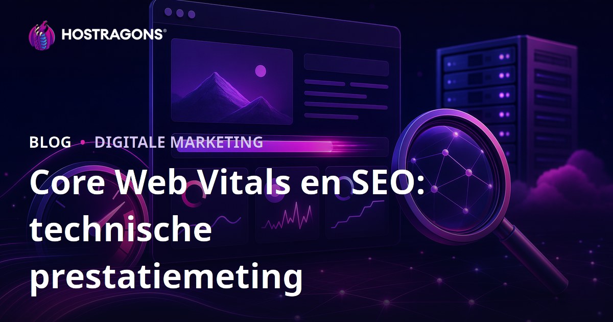 Core Web Vitals en SEO: technische prestatiemeting